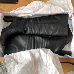 Vince Camuto Black Milano Sheep heeled Boots